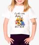 Imagem de Camiseta Infantil A Vida com Jesus é Mais Doce Que Mel Est. Turma Pooh - Religioso Zlprint