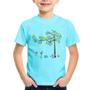 Imagem de Camiseta Infantil Árvore Flores E Animais - Foca na Moda