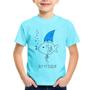 Imagem de Camiseta Infantil Atitude Peixe Tubarão - Foca na Moda