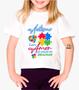 Imagem de Camiseta Infantil Autismo com Amor as Peças se Encaixam Est. 5.4 - Autista Zlprint
