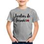 Imagem de Camiseta Infantil Auxiliar de Farmácia por Amor - Foca na Moda