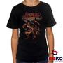 Imagem de Camiseta Infantil Avenged Sevenfold 100% Algodão A7X Rock Geeko