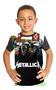 Imagem de Camiseta Infantil Banda Metallica Full Print Ref:894