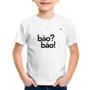 Imagem de Camiseta Infantil Bão Bão! - Foca na Moda