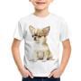 Imagem de Camiseta Infantil Cachorro Chihuahua - Foca na Moda