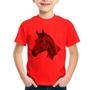 Imagem de Camiseta Infantil Cavalo Arte Mosaico - Foca na Moda