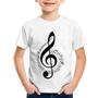 Imagem de Camiseta Infantil Clave de Sol - Foca na Moda