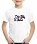 Imagem de Camiseta infantil dinda te amo