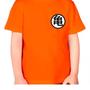 Imagem de Camiseta Infantil Dragon Ball Goku Logo Nostalgia