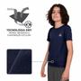 Imagem de Camiseta Infantil Dry Basic Muvin - Proteção Solar FPS UV50 - Corrida, Caminhada e Academia