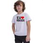 Imagem de Camiseta Infantil Eu love minha nora