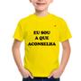 Imagem de Camiseta Infantil Eu sou a que aconselha - Foca na Moda