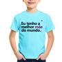 Imagem de Camiseta Infantil Eu tenho a melhor mãe do mundo - Foca na Moda