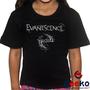 Imagem de Camiseta Infantil Evanescence 100% Algodão - Rock - Geeko