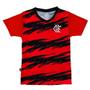 Imagem de Camiseta Infantil Flamengo Faixas Oficial