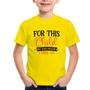 Imagem de Camiseta Infantil For This Child We Have Prayed - Foca na Moda