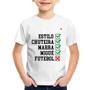 Imagem de Camiseta Infantil Futebol que é bom, nada - Foca na Moda