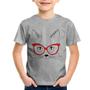 Imagem de Camiseta Infantil Gato De Óculos - Foca na Moda