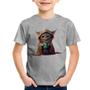 Imagem de Camiseta Infantil Gato Jedi - Foca na Moda