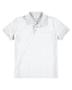 Imagem de Camiseta Infantil Gola Polo com Punho Algodão Branca Malwee