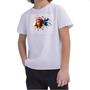 Imagem de Camiseta Infantil Guerreira indigena splash art