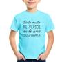 Imagem de Camiseta Infantil Ho'oponopono - Sinto muito, me perdoe, eu te amo, sou grata - Foca na Moda