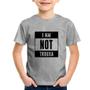 Imagem de Camiseta Infantil I am not trouxa - Foca na Moda