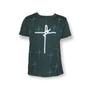 Imagem de Camiseta infantil juvenil manga curta algodão premium abençoado católica religiosa jesus fé gospel menino menina unissex