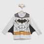 Imagem de Camiseta Infantil Kamylus Liga da Justiça Batman c/ Capa Menino