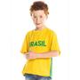 Imagem de Camiseta Infantil Manga Curta Brasil