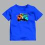 Imagem de Camiseta Infantil Manga Curta Gola redonda Estampada Gamer Controle