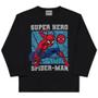 Imagem de Camiseta infantil manga longa meia malha spider man ref:1576 4/10