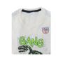 Imagem de Camiseta Infantil Masculina Gangster MC Off White - 860106