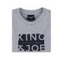 Imagem de Camiseta Infantil Masculina King&Joe Play ML Cinza - CA0810