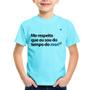 Imagem de Camiseta Infantil Me respeita que eu sou da época do msn - Foca na Moda