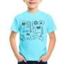 Imagem de Camiseta Infantil Medicina Elementos - Foca na Moda