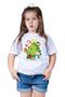 Imagem de Camiseta Infantil Menina Papai Noel Noela Presente natal Merry Christmas Iluminado