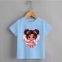 Imagem de Camiseta Infantil Menina Princesa Fada Blusa 100% Algodão Confortável