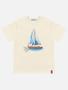 Imagem de Camiseta Infantil Menino Barco Vela Natural Divertto