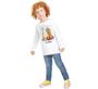 Imagem de Camiseta Infantil Menino Manga Longa Branco Kyly