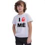 Imagem de Camiseta Infantil Mussum - I love me