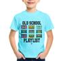 Imagem de Camiseta Infantil Old School Playlist - Foca na Moda