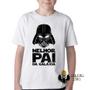 Imagem de Camiseta Infantil ou adulto  Darth Vader melhor pai Blusa Criança todos tamanhos