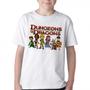 Imagem de Camiseta Infantil ou adulto Dungeons e Dragons caverna do dragão Blusa Criança todos tamanhos