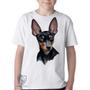 Imagem de Camiseta Infantil ou adulto Pinscher  Blusa Criança todos tamanhos