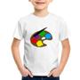 Imagem de Camiseta Infantil Paint Colors Artboard - Foca na Moda