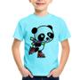 Imagem de Camiseta Infantil Panda de Patins - Foca na Moda