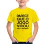 Imagem de Camiseta Infantil Parece que o jogo virou, não é mesmo - Foca na Moda