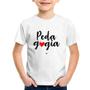 Imagem de Camiseta Infantil Pedagogia por amor - Foca na Moda
