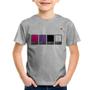 Imagem de Camiseta Infantil Rock Color Guide - Foca na Moda